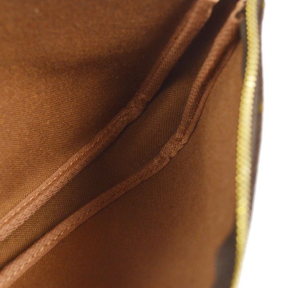 Authenticity Guarantee LOUIS VUITTON POCHETTE ACCESSOIRES HANDBAG PURSE MONOGRAM - Picture 9 of 12